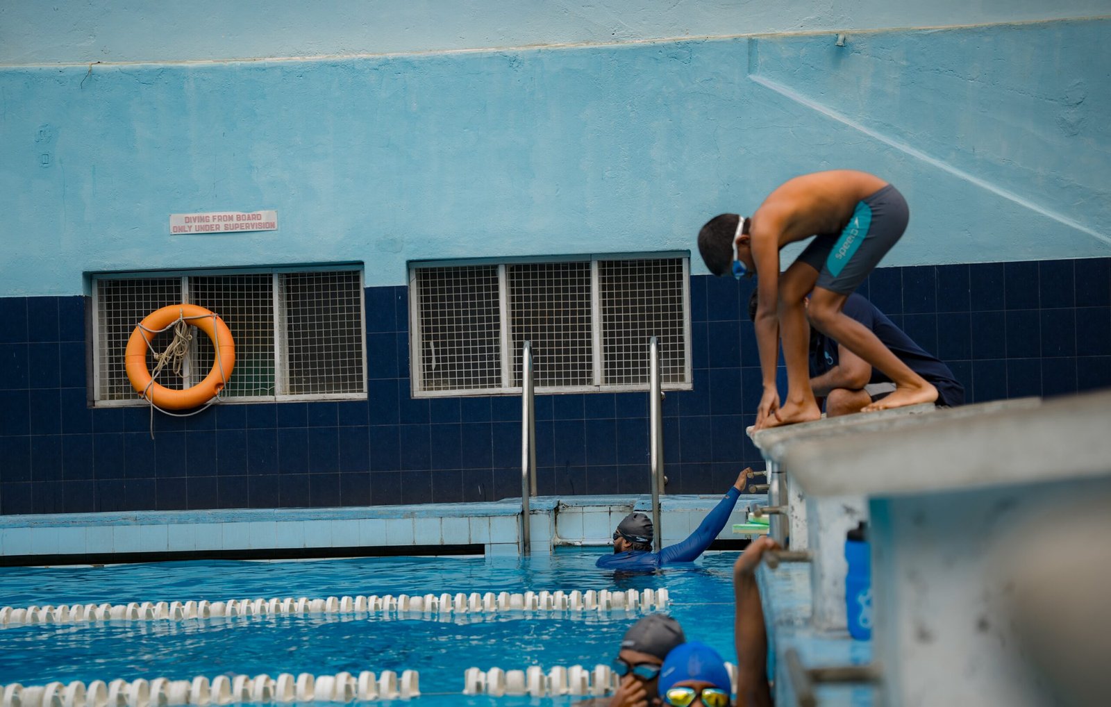 Competitive squad training segment